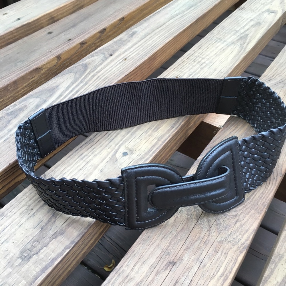 Brown Faux Leather Belt